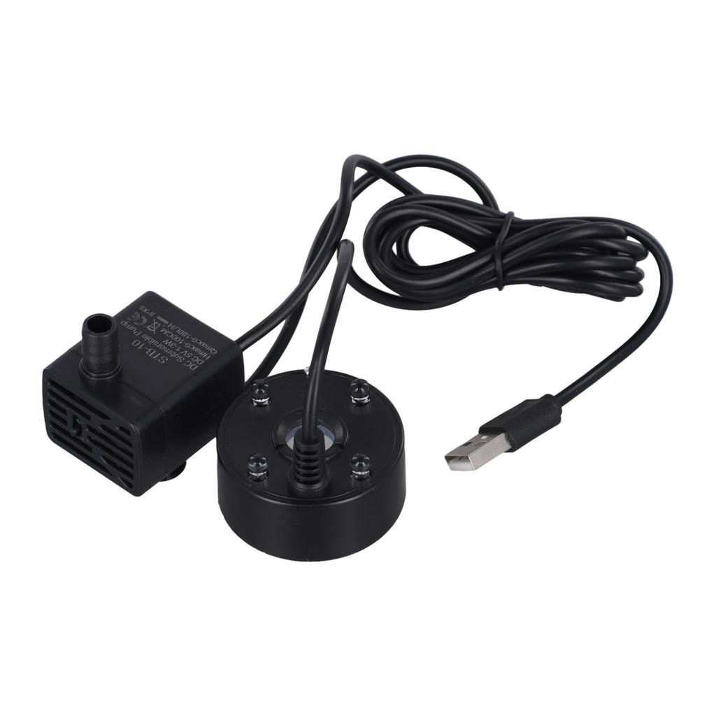 USB Powered Fog Machine with Built In Water Pump and Colored Lights for Creating Unique Atmospheres at Parties