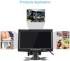 OBEST LCD 24V to 12V Remote Control Direct Power Backup Dual Video Headrest Monitor Frame 7-inch On-Dash Monitor, Compatible, Switchable, Connection,
