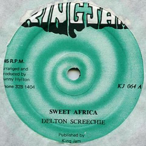 

10inch Record DELTON SCREECHIE EARLY B Sweet Africa History KJ064 King Jam UK Jamaica Reggae Ska Dub