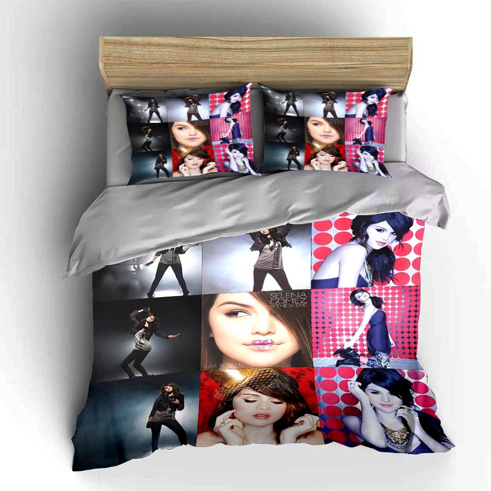 Brunette Glam Fashion Collage Bedding Duvet Cover Set Duvet Cover Pillowcases  (1*Duvet Cover 2*Pillowcases, without duvet insert)