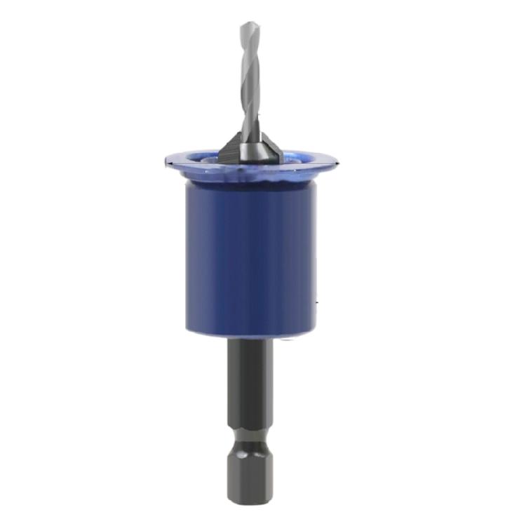 Countersink Drill Bits With Depth Stop Hex Shank Hole Opener Woodworking Carbon Steel Limit Drilling Tool Chamfering