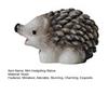 Mini Hedgehog Resin Figurine Miniature Animal Figures Cake Topper Decoration Tiny Hedgehog Ornaments for DIY Fairy Garden Moss Landscape Home Decor