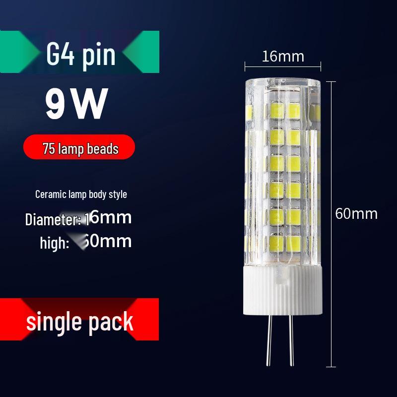 G9 & G4 LED Bulb: Super Bright, Low Voltage Pin Light, Small Crystal Corn Lamp, 220V