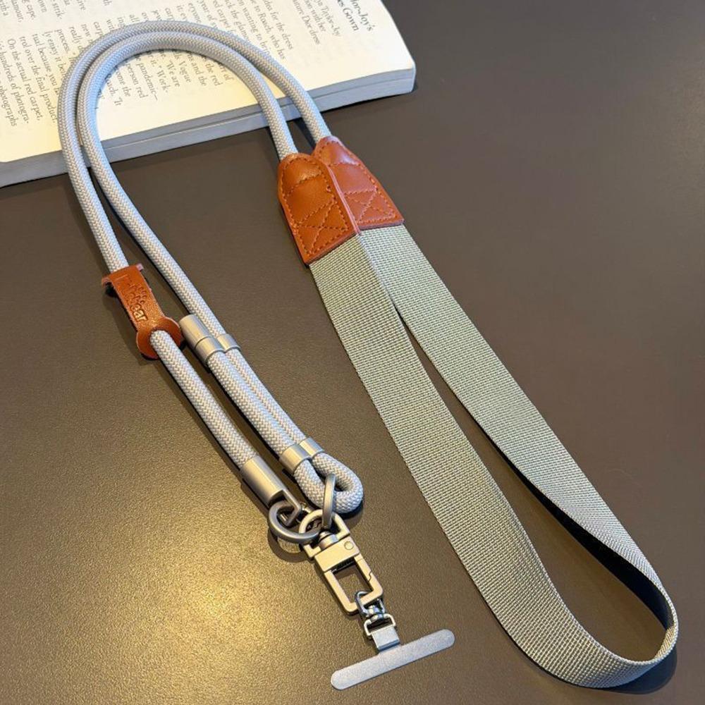 New Universal Adjustable Phone Strap 360 Degree Rotation Metal Hook Crossbody Strap Anti Loss Neck Strap All Phone Cases