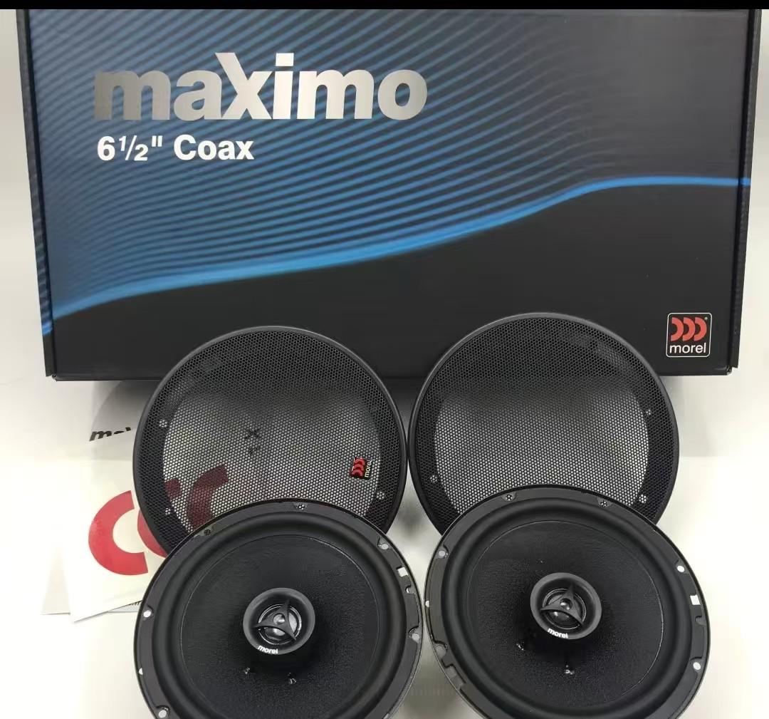 In Stock: Israel Morel Maestro Car Audio Four-Door Speaker Set with Front Door Coaxial Speakers Rear door coaxial with grille