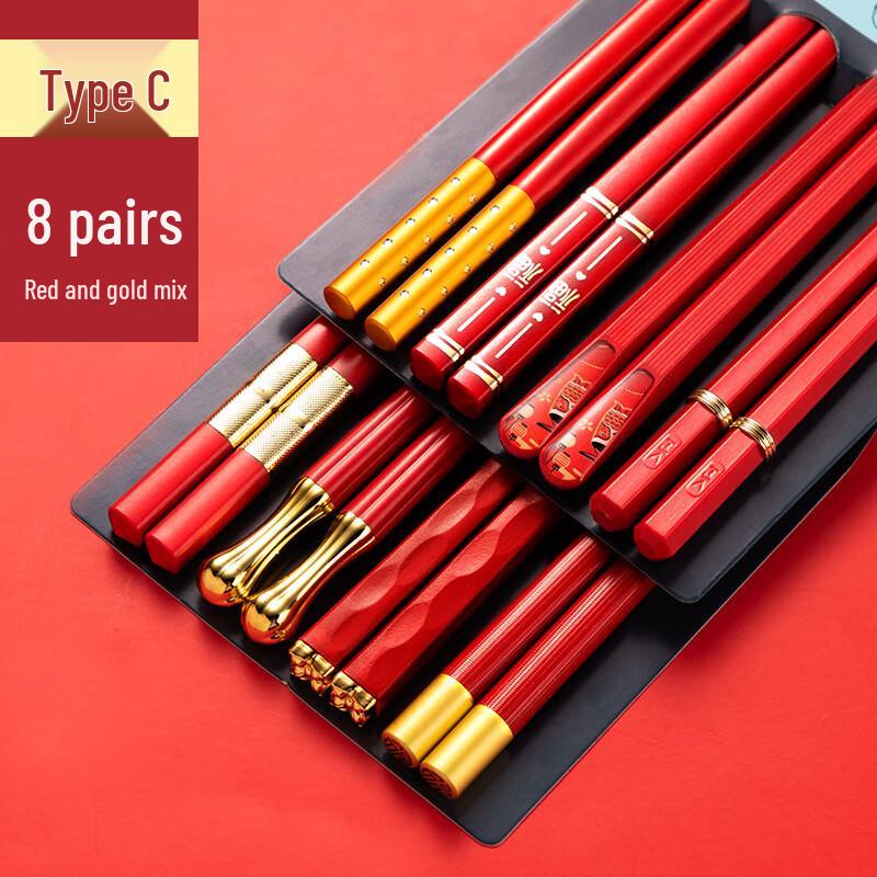 Праздничный набор палочек для еды из сплава