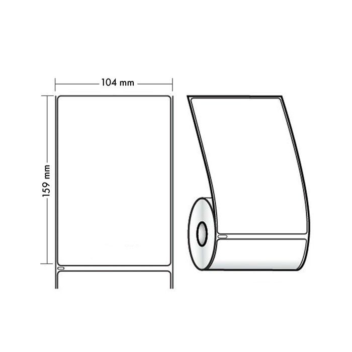 Etiqueteuse - leyf - dymoxl2 - 220 étiquettes par rouleau - impression thermique directe - résistantes à l'eau