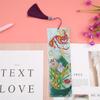 Factory  R-AA122-238/M060 Bookmarks Animal Bookmark Shaped Diamond Painting Bookmarks Made of Leather and Crystal