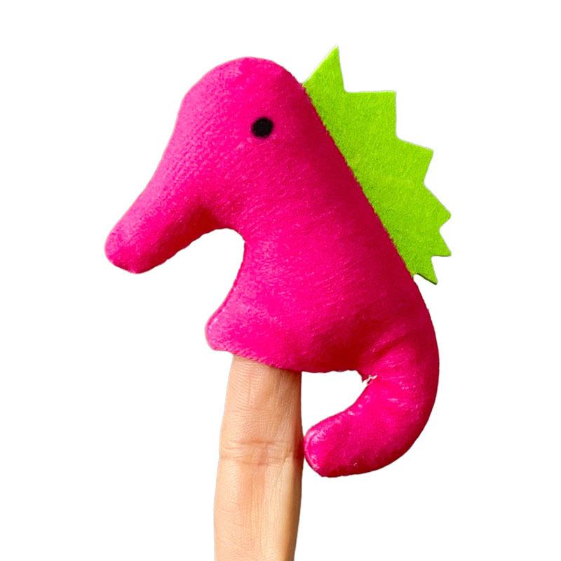 

Милый мультяшный набор пальчиковых кукол-животных - плюшевые куклы «Мышь и кролик» About 8cm