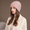 New Colored Diamond Hat Women's Winter Outdoor Fashion Thickened Warm Knitted Hat