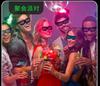 Led Party Led Glasses Bluetooth Glasses Glasses Flashing LED Sunglasses Light Up Glasses To Make Chemical Glasses Crazy [zhonghua] Glasses,