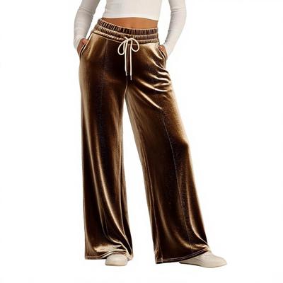 Women's Fashion Solid Color Casual Pants