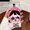 For Samsung Galaxy S5 SV GT-I9600 G900F S5 Neo Silicone Aesthetic Fashion Cute Cat Soft TPU Back Cover Transparent Phone Case