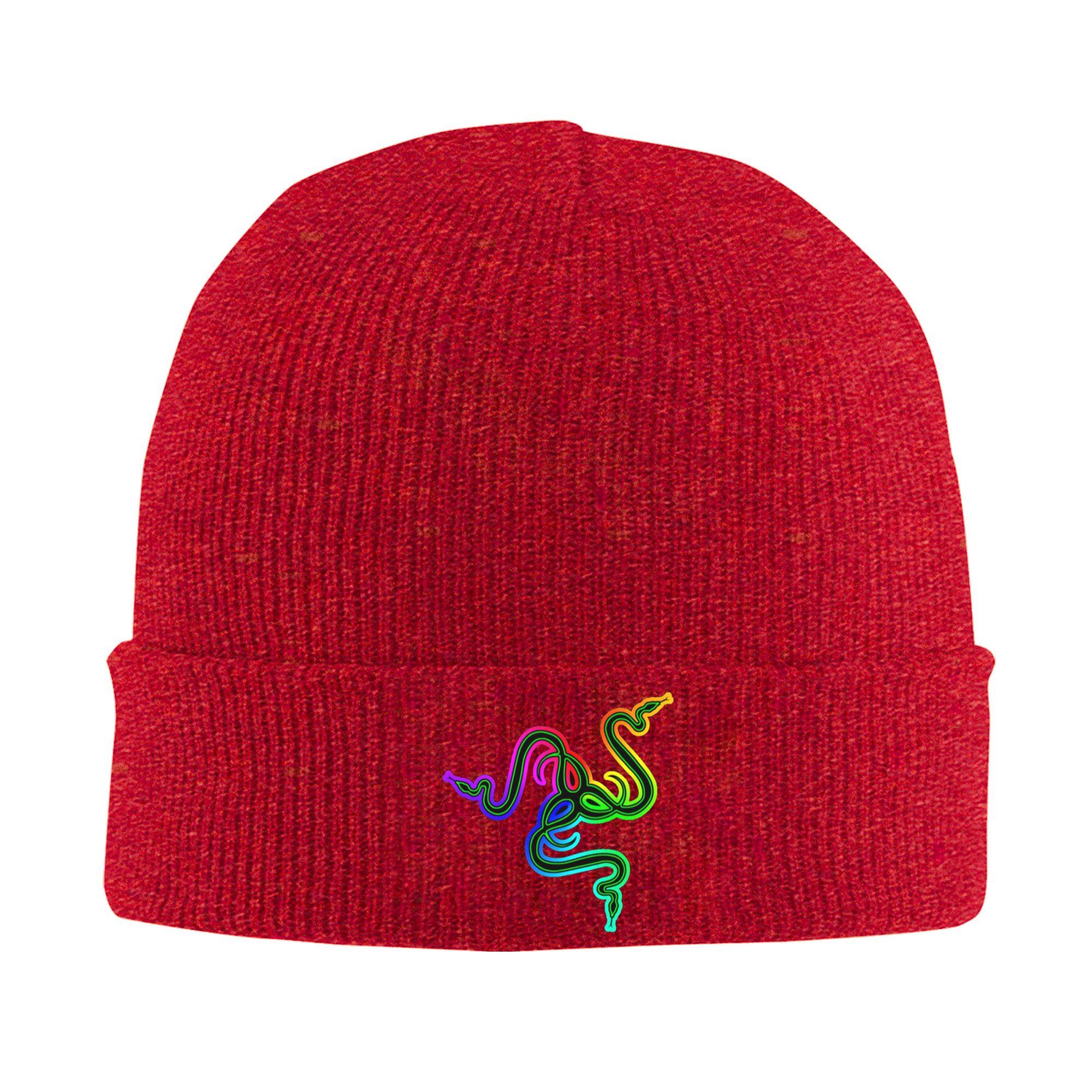 

Razer Winter Skullies Beanies Hat Warm Autumn Knitted Hats Bonnet Caps for Women Men One Size