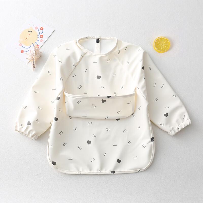 Children s Long-Sleeve Waterproof Eating Bib