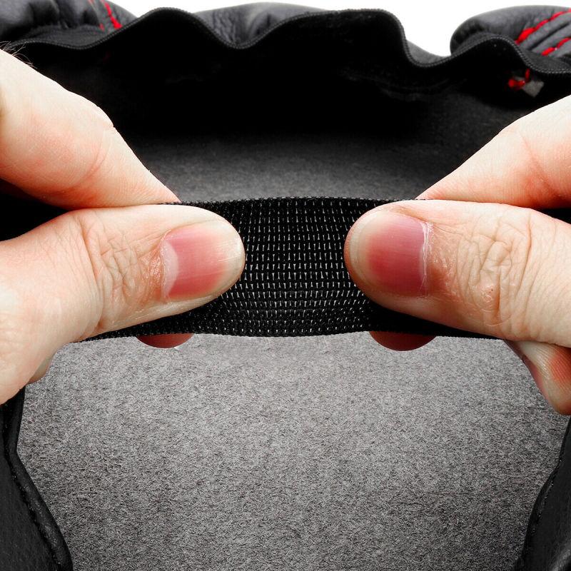 Leather Center Armrest Box Surface Cover Red For Honda CRV 2017- 2018