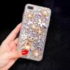 Glitter Rhinestone Phone Case compatible with For iPhone 17 16 15 14 13 12 11 Pro Max Air mini 16e 8 7 Plus X XS XR Crystal Floral Bear Design Cover