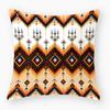 Housse de coussin nordique rétro géométrique, housse de coussin pour dossier, canapé