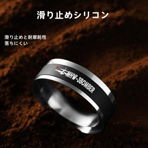 MHW-3BOMBER 58mm Dosing Ring, Magnetic Coffee Dosing Funnel with 36 Magnets, Strong Adsorption, External Lock, Shatterproof, Espresso Dosing Ring T583