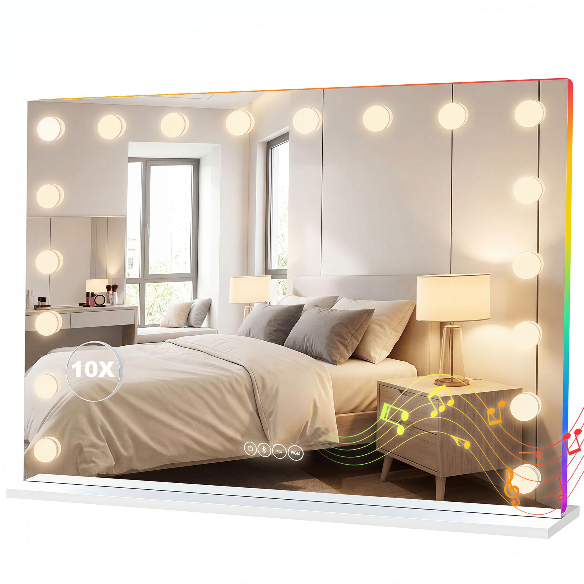 Hollywood Makeup Mirror With 18 Dimmable