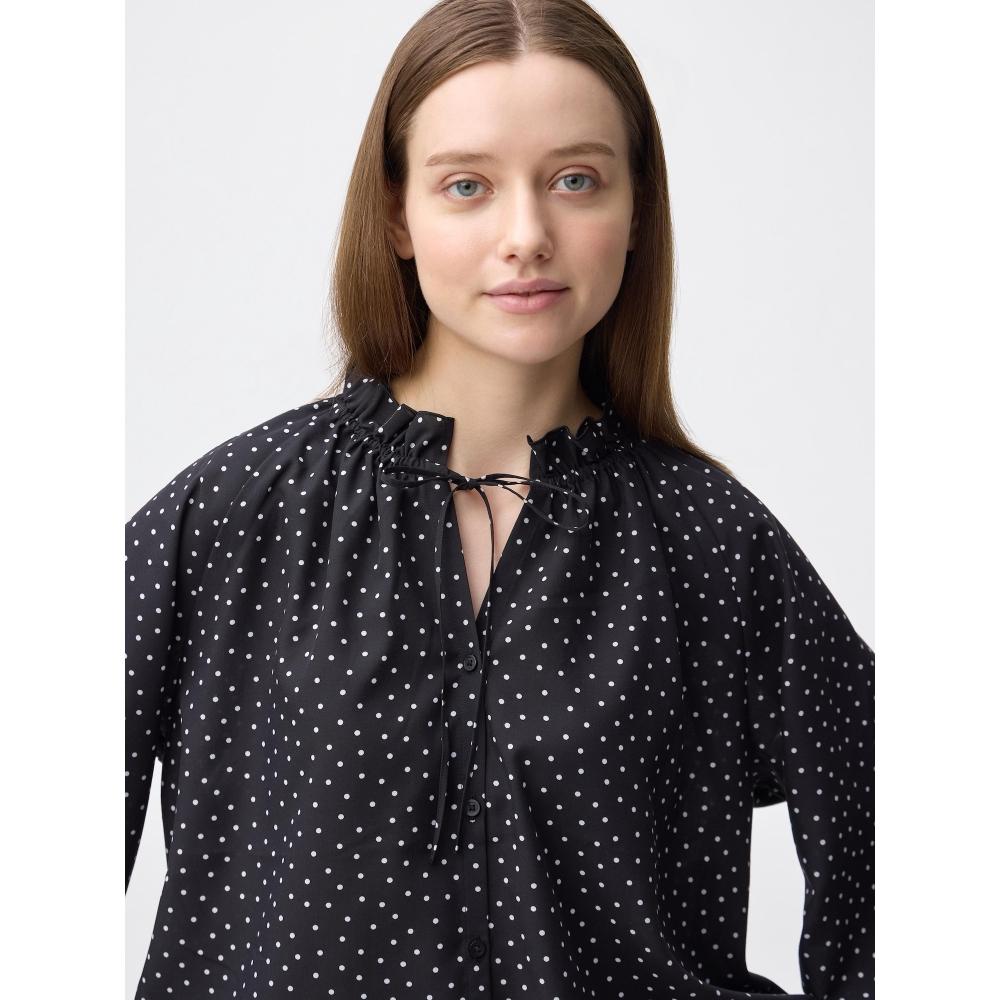 Gu By Uniqlo Frill Neck Tunic