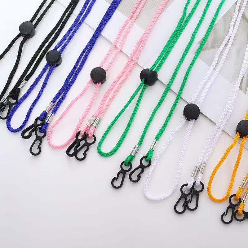 Adjustable Windproof Hat Strap: Detachable Cross-Body Lanyard for Outdoor Use