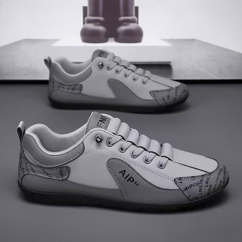 

Men s shoes autumn new sports and leisure shoes fashion versatile Doudou shoes soft sole light driving shoes 44