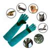 1 par Guantes para Manejo de Mascotas Resistentes a Mordeduras Desgastables Guantes Anti-Mordeduras de Animales Lagartos