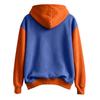 Women's Long Sleeve Pullover Hoodie with Halloween Print Drawstring Hood for Casual Wear