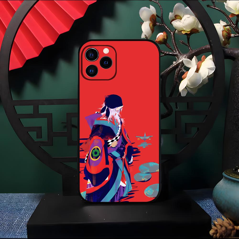 Anime Mononoke Kusuriuri Handyhülle Für IPhone 17 Pro Max 16 15 14 Pro Max 13 11 X Xs Xr 8 7Plus Silikonhülle