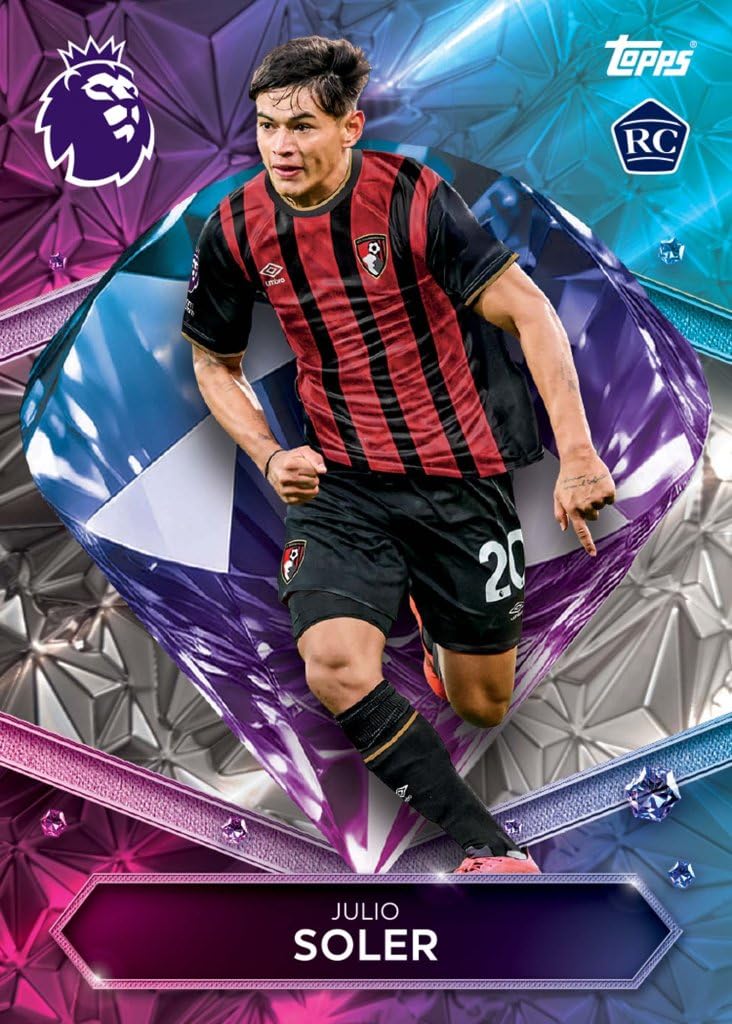 Topps Premier League Starter Pack Includes 10 new trading a a checklist 1 Gold Lion 2025/26 cards, binder, + card.