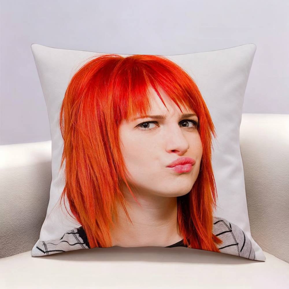 Singer Hayley Williams Doublesided print Pillow Case Cushion Cover Throw Pillow Case For Car Sofa
