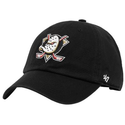 47 BRAND Cappellino NHL Anaheim Ducks, cappellino nero da uomo