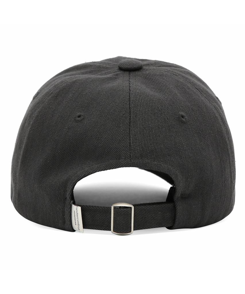 Eondeokeonteulol All-Season Washed Cotton Vintage Soft Top Logo Ball Cap Unisex Baseball Cap Sports Crew / Washed B B / Charcoal