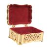 Metal Jewelry Storage Box Vintage Alloy Small Treasure Chest Case Trinket   for Ear s Necklace Bracelet