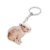 Capybara Keyring DIY Tags Backpack Luggage Keychains Ornaments Animal Keychain