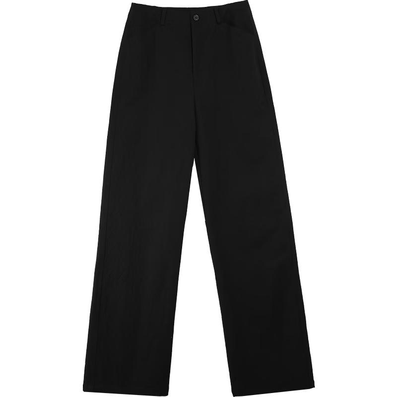 BETU Women s 2026 Spring High-Waist Straight-Leg Suit Pants