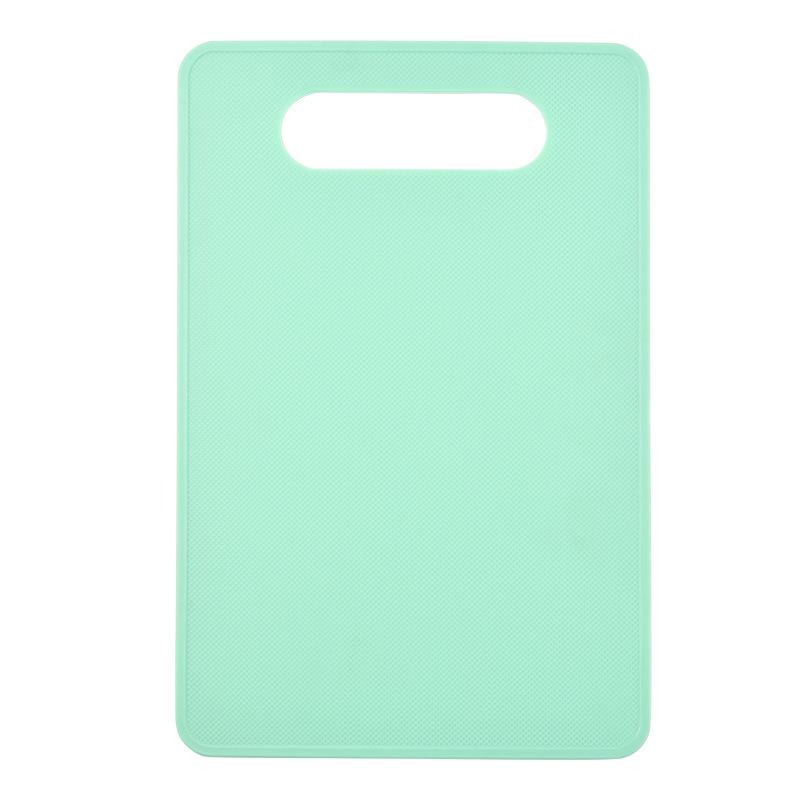 Square PP Plastic Double-Sided Cutting Board - Multi-Purpose for Food and Salad Prep, Household Use.