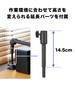 AT8705 Microphone Condenser Weight Cable Height Adjustment for Live and Karaoke with Audio-Technica Arm, Low-Profile Microphone, 2.2kg Capacity,