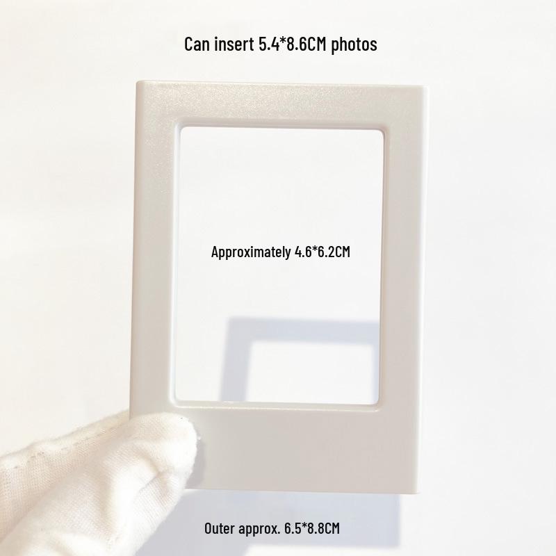 Магнитная фоторамка Polaroid 3 дюйма - Наклейка на холодильник DIY, креативный магнитный лист для маленьких фотографий 3 inches