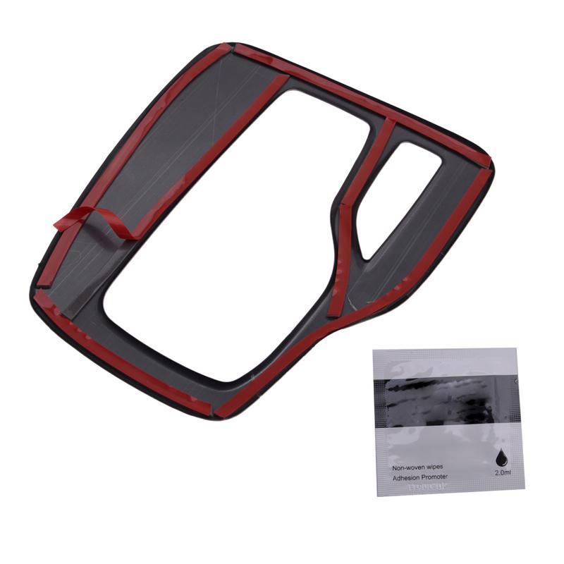Black Brushed Style Gear Shift Panel Frame Cover Trim Fit For Buick Regal 2018 2019 2020 LHD