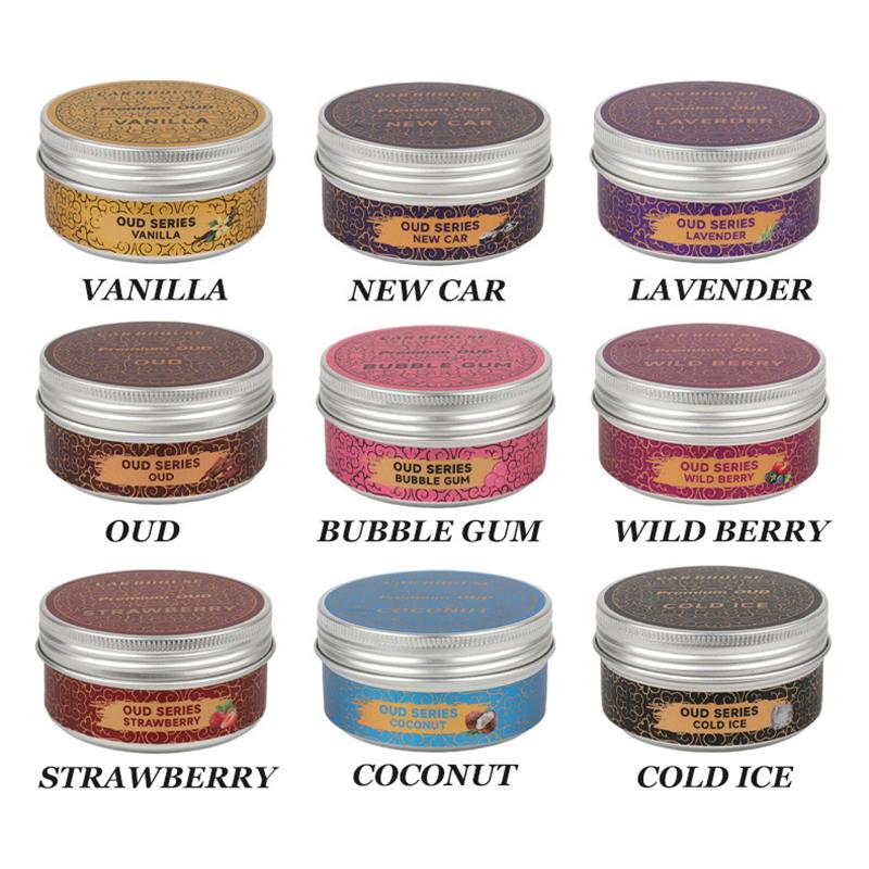 1Pcs Long-Lasting Auto Wood Blocks Perfume Car Solid Aromatherapy Air Freshener Car Deodorant Odor Remova Car Decoration