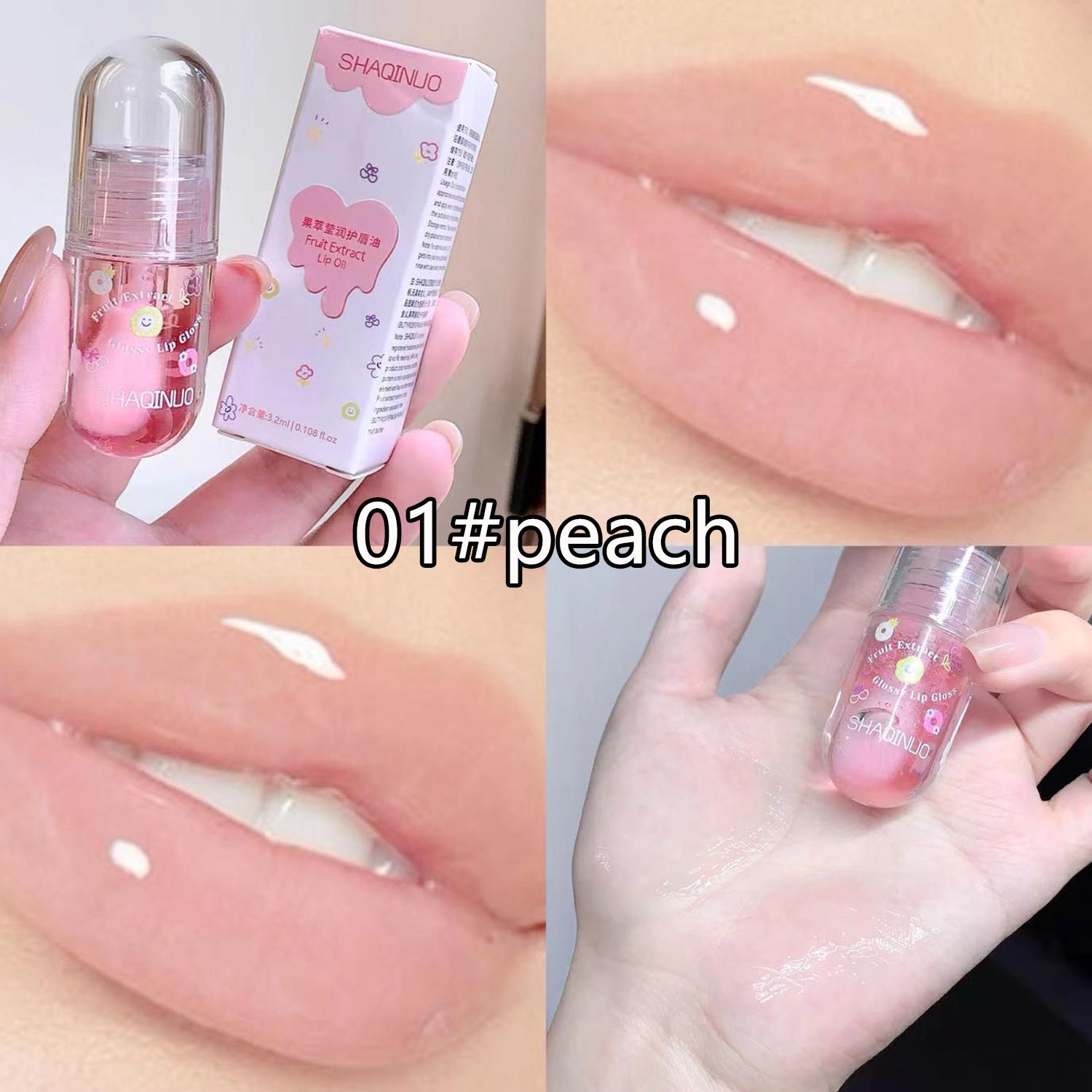 

Масло для губ с экстрактом фруктов SHAQINUO Бальзам для губ