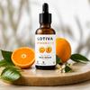 LOTIVA Vitamin C & Vitamin E Gesichtsserum | Aufhellendes & Feuchtigkeitsspendendes Gesichtsserum | Hilft, die Hautstrahlkraft & ein glatter aussehendes Hautbild zu verbessern | Leichtes Da