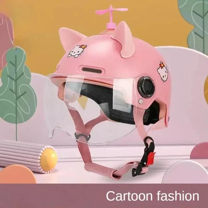 Children Cycling Electric Helmet Adjustable Adorable Appearance Ultra-Light Shock Absorbing ABS Skateboard Bike Safety Helmet