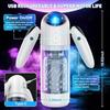 Automatic Rotating Male Masturbator Realistic Vagina Adult Blowjob Masturbator Handheld Multi-Channel Penis Training Stimulator