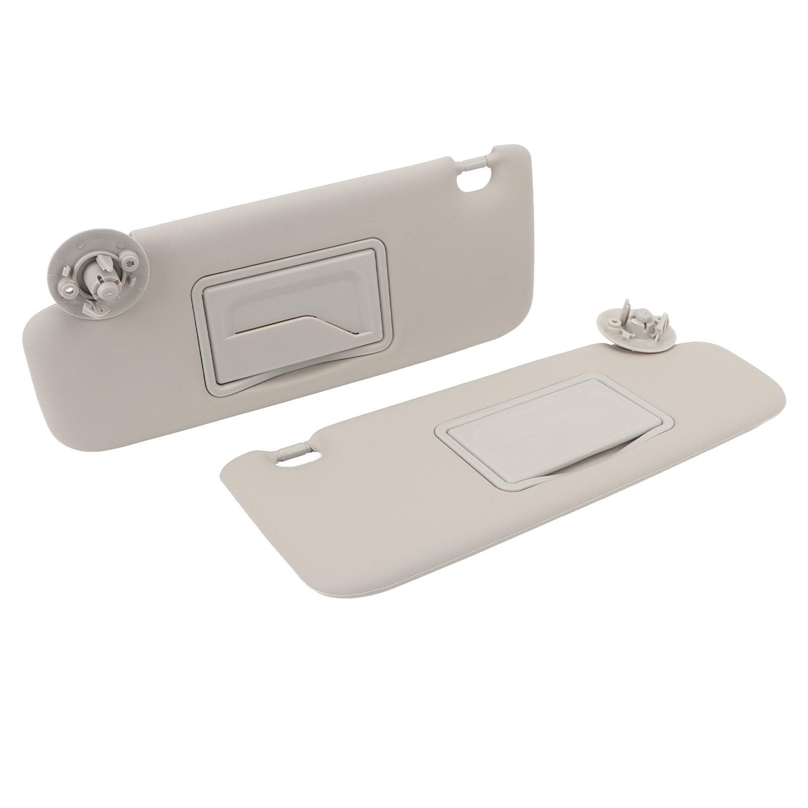 

2 шт. Внутренний солнцезащитный козырек P95327509 Внутренний солнцезащитный козырек на лобовое стекло с зеркалом для Sonic Aveo 2011–2016