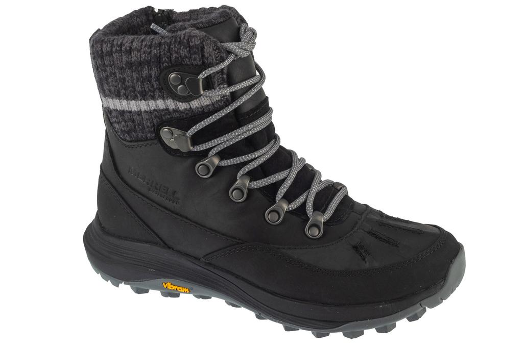 Merrell Siren 4 Thermo Mid Zip WP, Womens Black Trekking Shoes