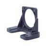 CHANCS 60KTYZ 110V Metal Gear Rotating Barbecue Turntable Gear Reducer Motor with Holder Bracket and Power Cord Switch Plug 100-120RPM