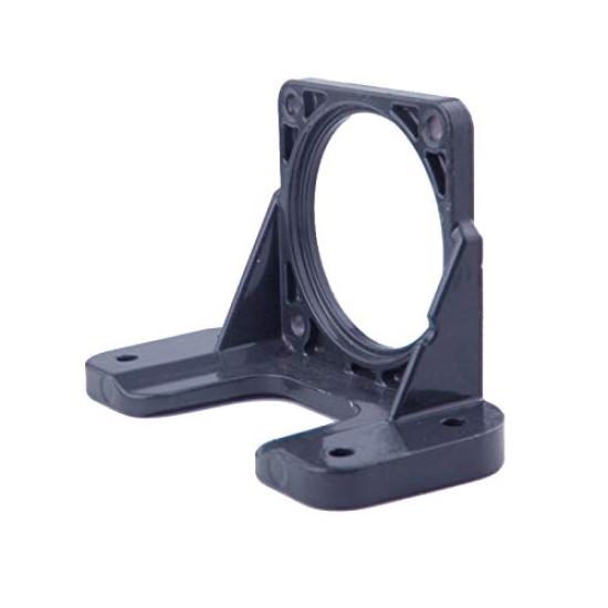 CHANCS 60KTYZ 110V Metal Gear Rotating Barbecue Turntable Gear Reducer Motor with Holder Bracket and Power Cord Switch Plug 100-120RPM